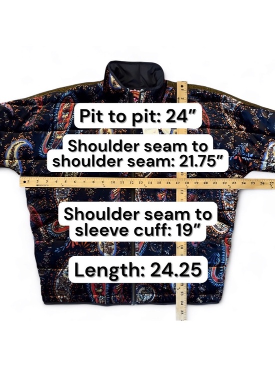 Johnny Was Dolman Quilted Velvet Jacket - Picture 8 of 16